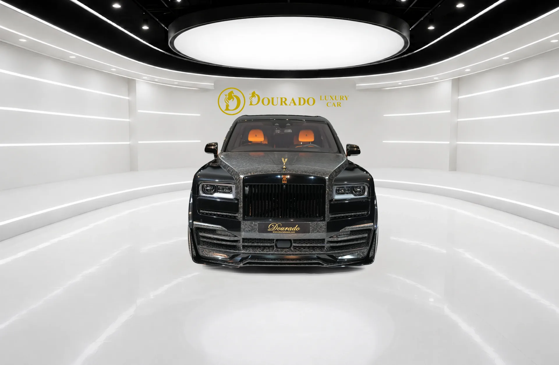 Rolls-Royce Cullinan by Onyx Concept Gold Spirit of Ecstasy for Sale in Dubai, UAE – Own Luxury Today.